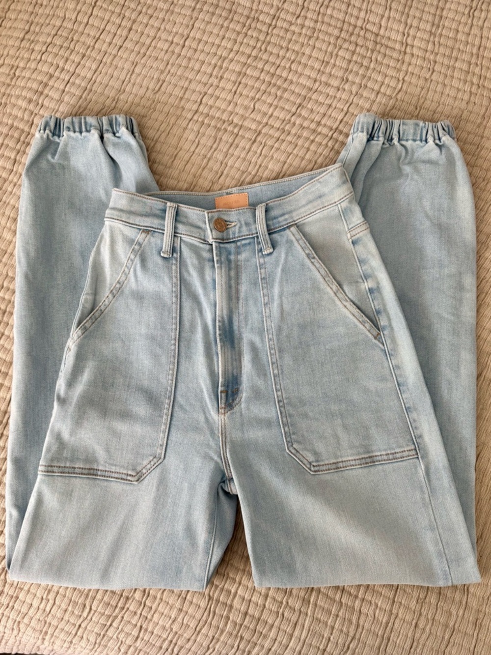 Mother The Wrapper Springy Ankle Jeans - size 23